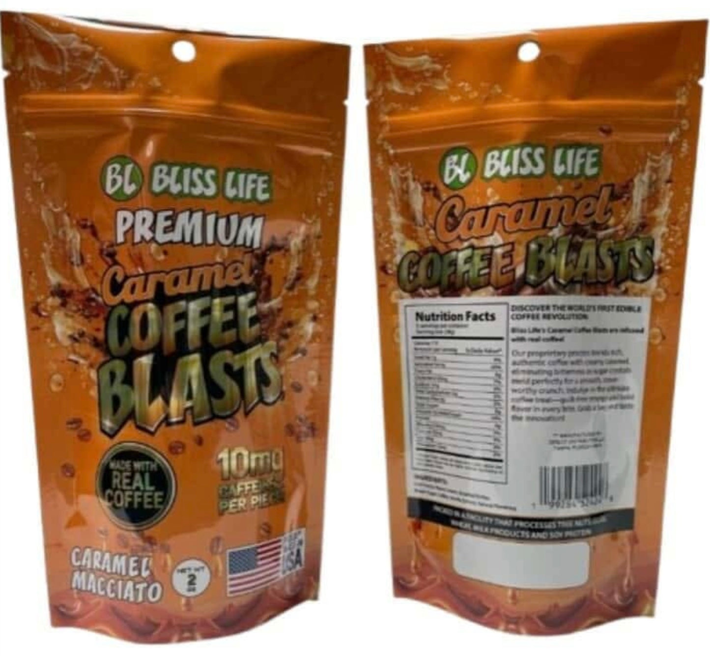 NEW RELEASE Bliss Life CARAMEL MACCHIATO BLASTS