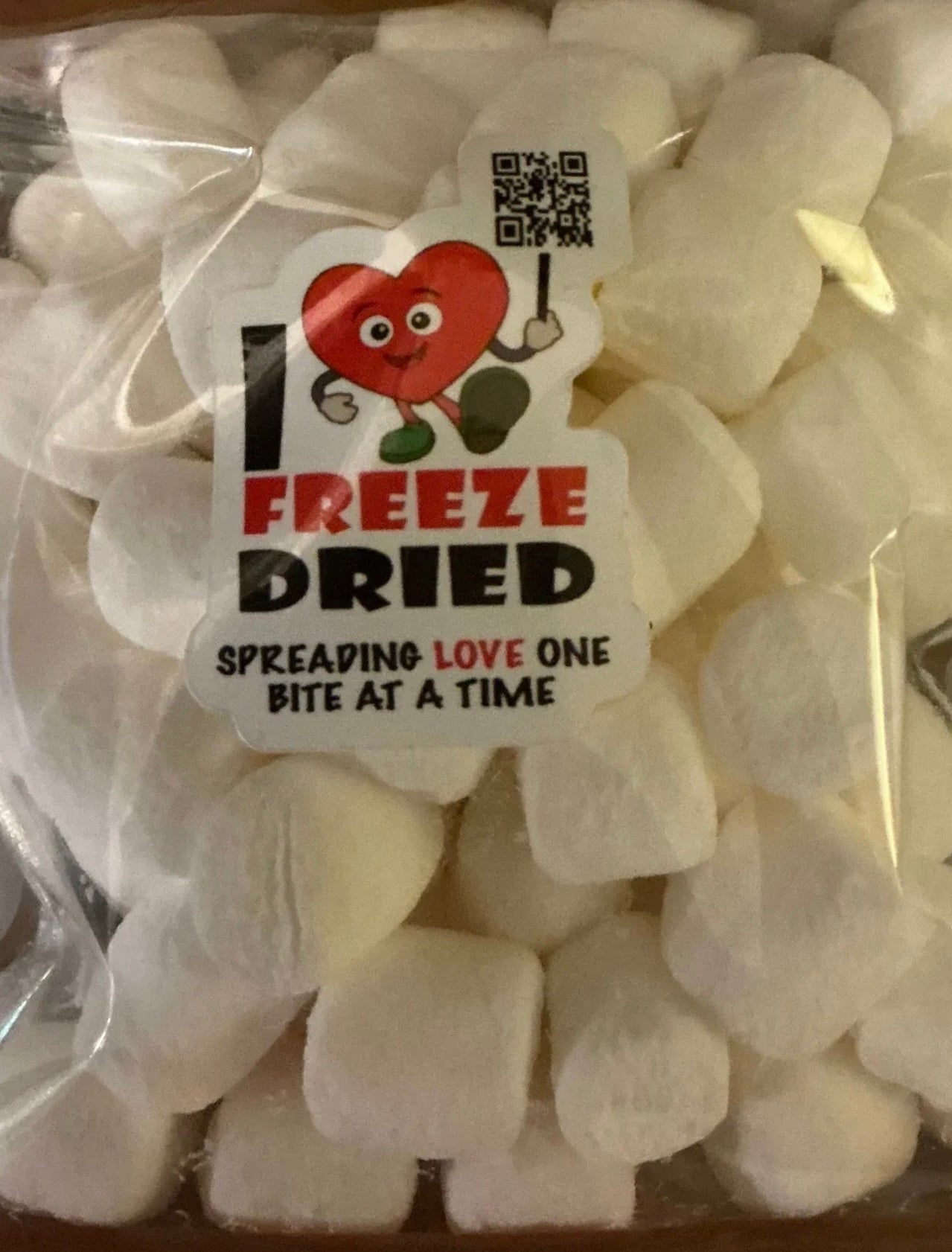 Freeze Dried White Marshmallows