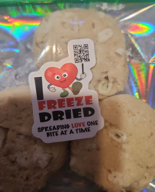 White Macadamia Nut Freeze Dried Cookie Dough