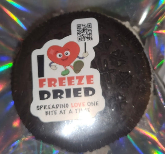 Freeze Dried Oreo Ice Cream Sandwich