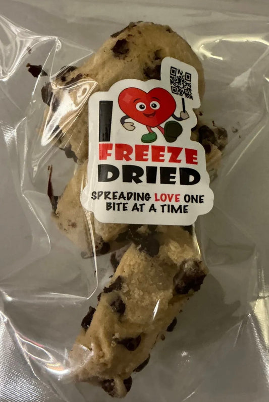 Freeze Dried Chocolate Chip Cookie Dough